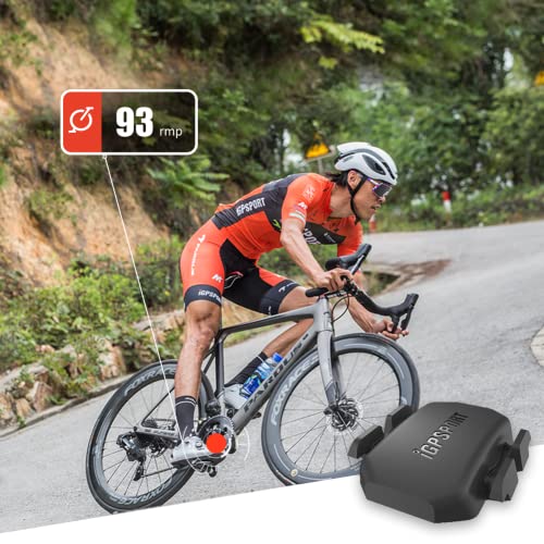 Igpsport Speed/Cadence Sensor, Cadence Sensor For Spin Bike For Outdoor, Spin And Stationary Bikes #TOP5