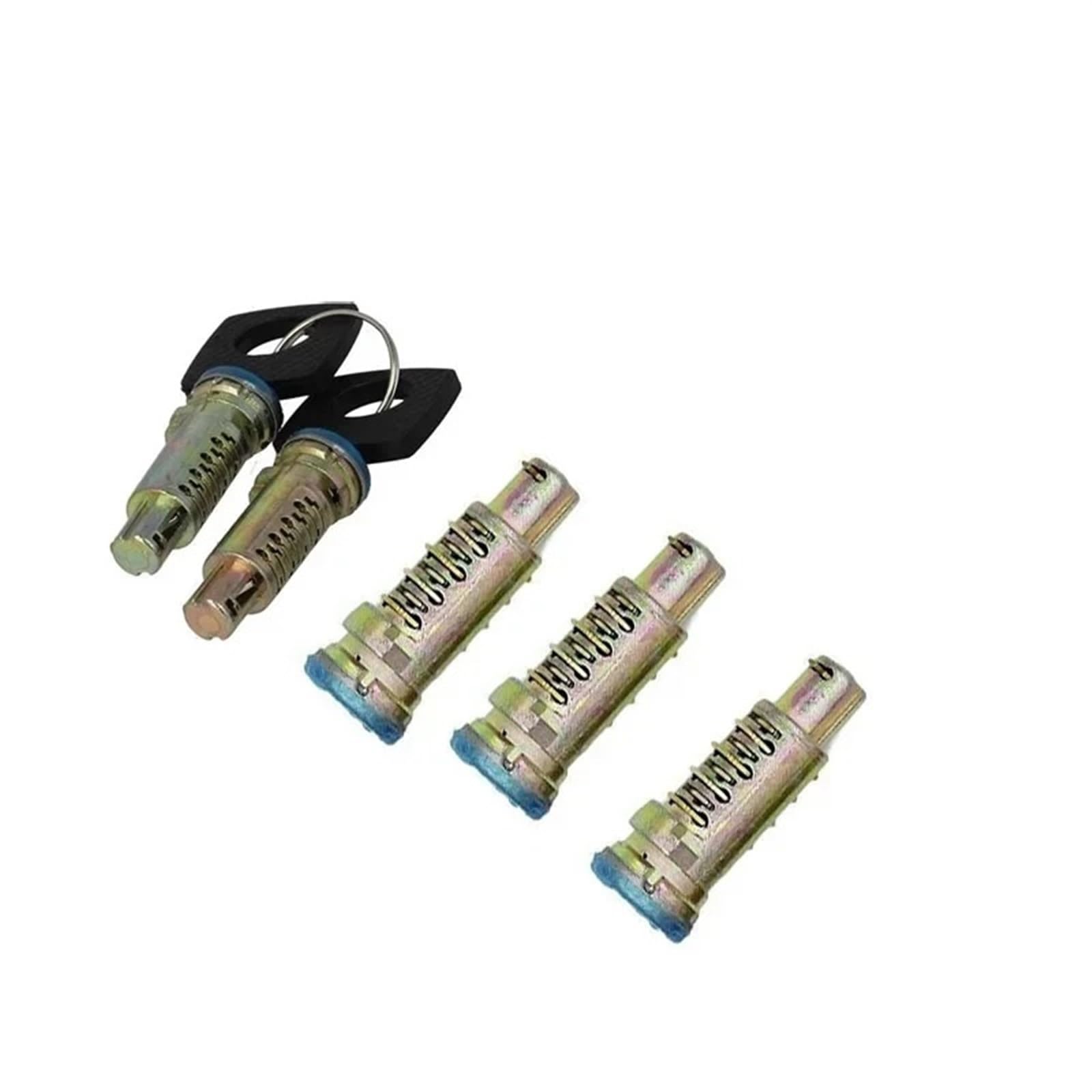 Hzsmyxgs One Color Car Door Lock Compatible With Benz For Vito W638 1996 1997 1998 1999 2000 2001 2002 2003 6707600205 Five Pcs Door Lock Barrels With 2 Same Keys