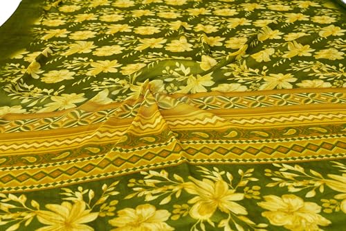 Image of MIRCHI FASHION Saree for Woman Chiffon Floral Printed | Lightweight All-Day Comfortable Women's Sari with Unstitched Blouse Piece (Available in 30 Colors)