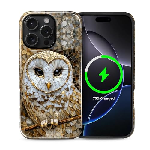 Coque iPhone 16 Pro Max antichoc au motif imprimé tendance chic pour le quotidien des femmes
