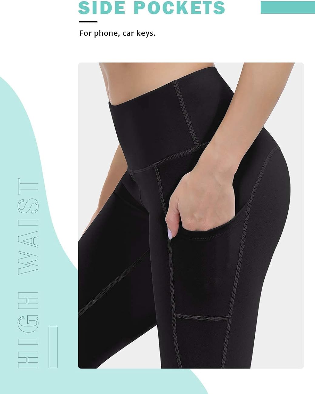FIT Gym Leggings Women High Waist 