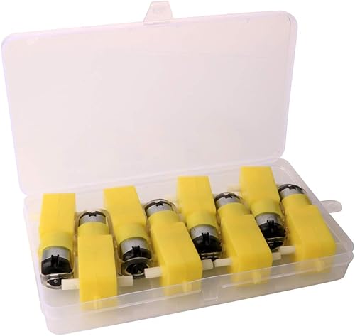 Miniatura 2 de 8pcs DC3V-12V DC Geared Motor, para aviones JuguetesCuerpo robóticoCoche de juguete de tracción en las cuatro ruedas, Número de lote Doble eje 148