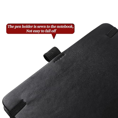 Cuadernos pequeños de bolsillo ZUIMER de piel con marcapáginas 6