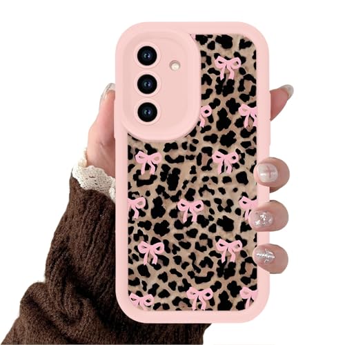 NBCDSUJ ���킢���`�[�^�[ �q���E�� �s���N �{�E �X�}�z�P�[�X Samsung Galaxy A15 5G �P�[�X ���N�����J�����ی� �\�t�g�V���R�� �X���� TPU Funda �d�b�P�[�X Samsung A15 5G 6.5�C���`�p