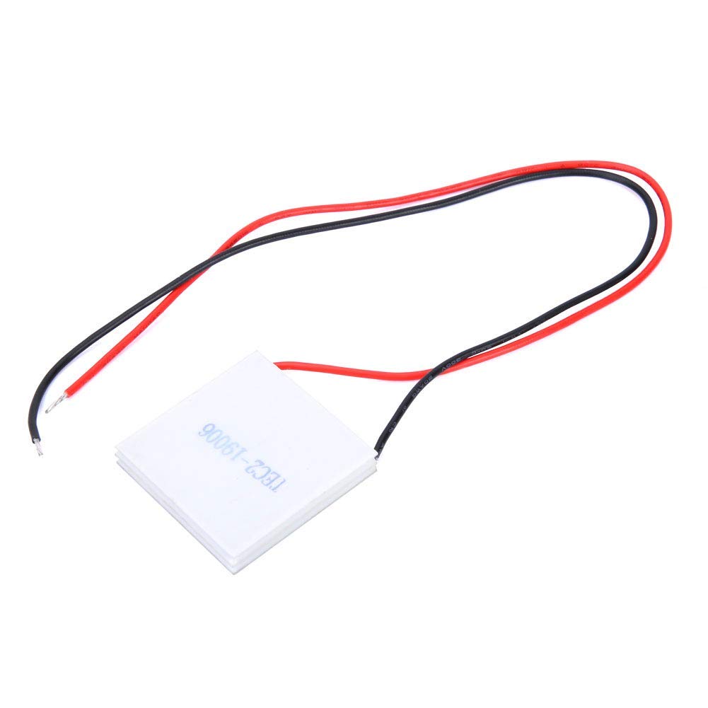 TEC2-25408 Thermoelectric Cooler, 40x40mm 2-Layer Design 12V DC 6A | Cooling Plate Refrigeration Sheet for Heatsink Tablets Replacement and Electronic Device Cooling