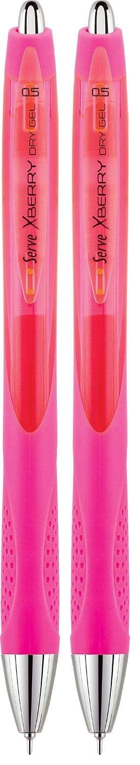 Serve Xberry Jel Kalem 05mm Igne Uc Pembe 08 (2 paketi)