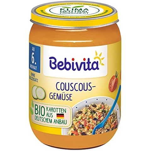 Bebivita Menüs ab dem 6. Monat Couscous-Gemüse (6x190g) Cover