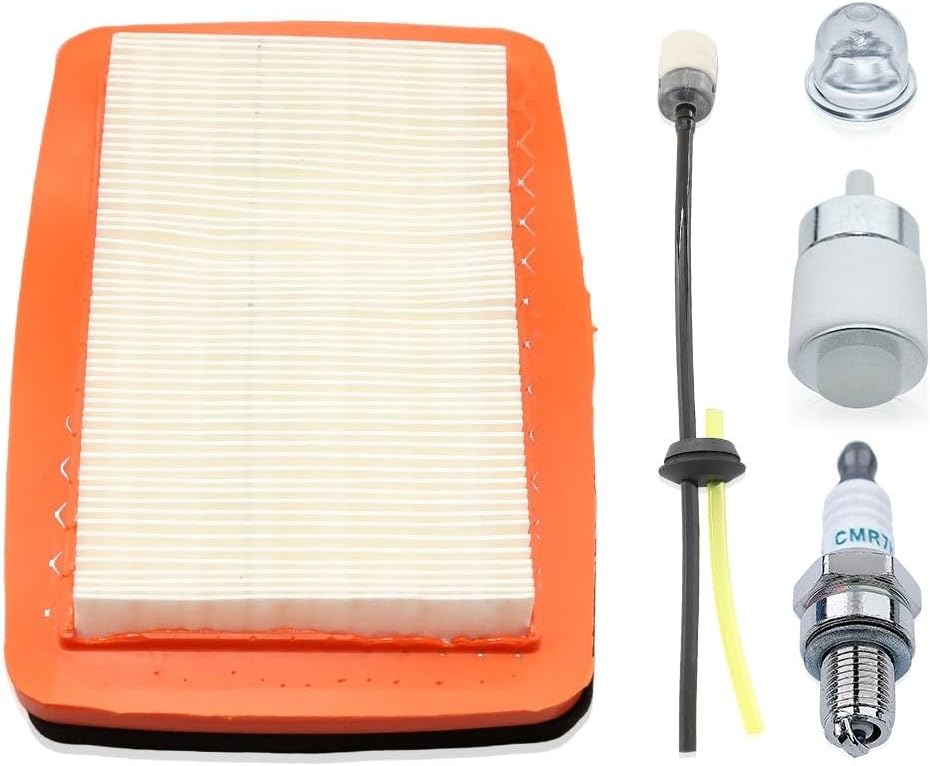 Air Filter Fuel Line Kit Fit for Redmax EBZ7500 for Husqvarna 580BTS EBZ7100 EBZ7150 570BTS 170BT 180BT 370BTS 380BTS 544271501