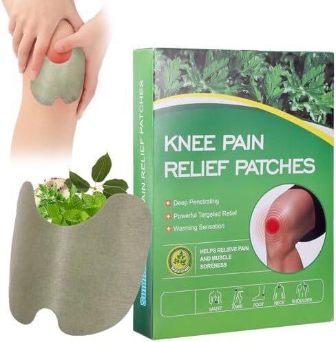 48Pcs Herbal Knee Patches, Adhesive Natural Heat Extreme Comfort ...