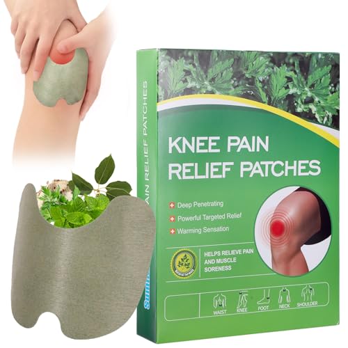 42Pcs Herbal Knee Patches, Adhesive Natural Heat Extreme Comfort ...