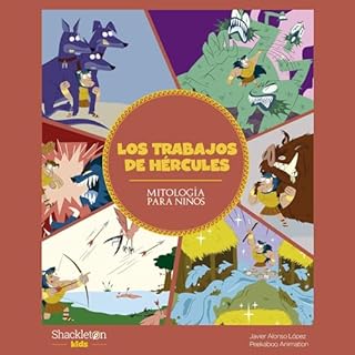 Los Trabajos de H&eacute;rcules Audiolibro Por Javier Alonso L&oacute;pez arte de portada