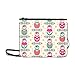 N\A Bolso de hombro de moda Muñeca rusa Matryoshka Folk Correa de hombro ajustable sin costuras Bolso de viaje cruzado para mujer Niñas Bolso de hombro de lona Bolso de moda clásico