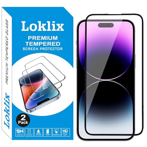 Image of Premium Tempered Glass Screen Protector with Camera Lens Protector for iPhone 14 Pro Max - [2-Pack] Ultra-Clear, Anti-Scratch, Easy Installation