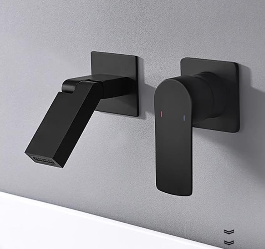 Robinet mitigeur encastré Torneira avec mitigeur monocommande mural