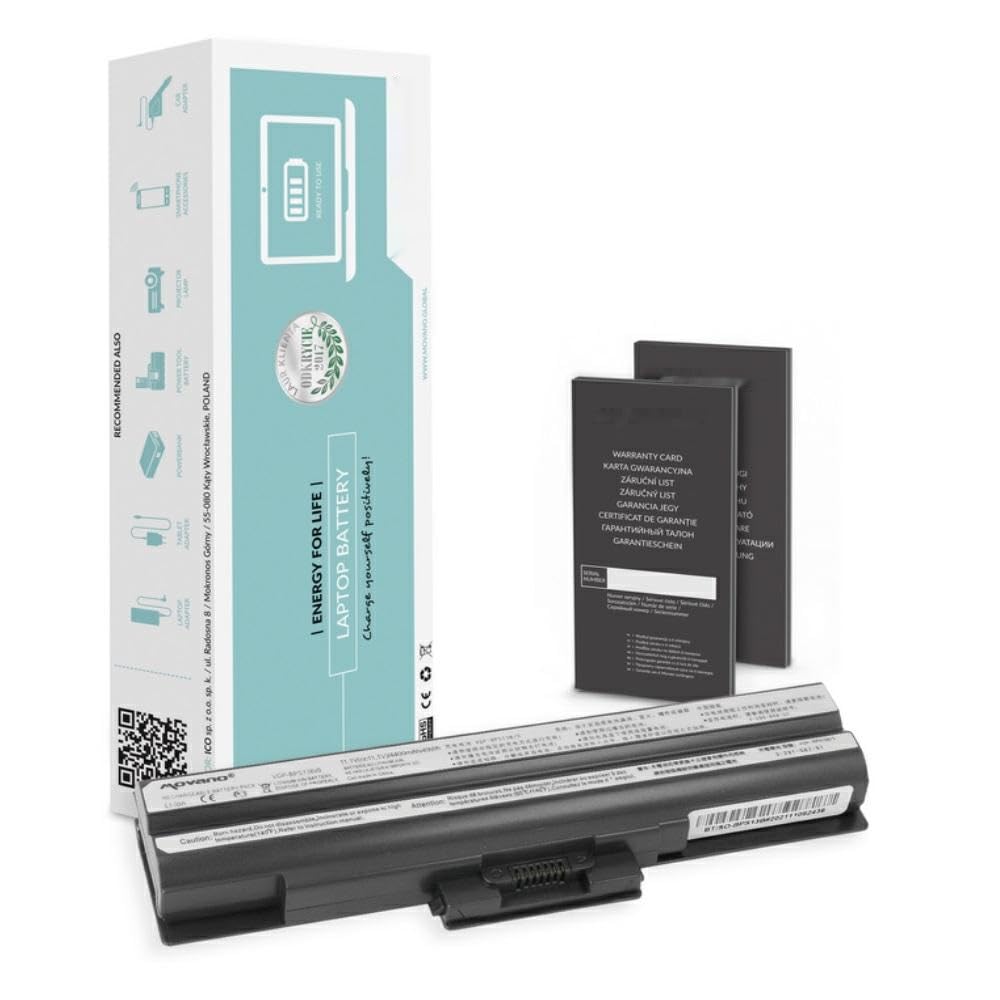 Batterie compatible pour ordinateur portable Sony VGP-BPS13 de qualité - 2