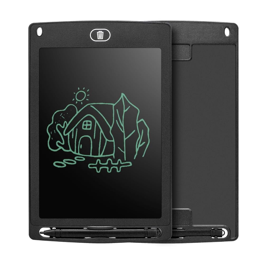 8.5-Inch LCD Writing Tablet for Kids & Adults Â– Reusable Drawing Pad with Erase Button, Ultra-Slim & Lightweight Digital Notepad for Home, Office, and School, Black-image-9