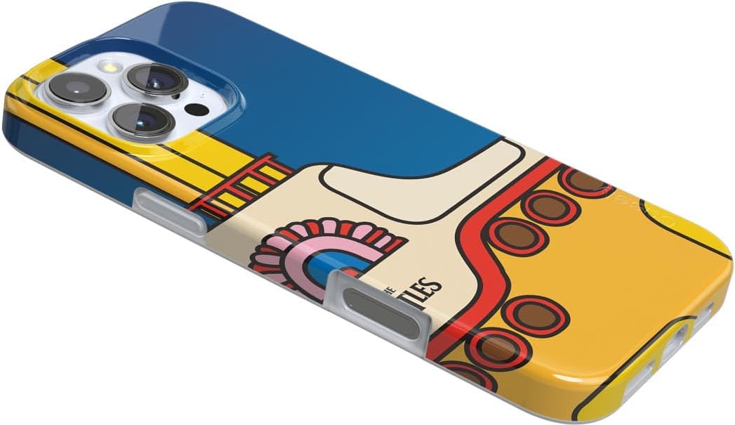 Casely iPhone 16 Pro Case | Yellow Submarine | Beatles | Compatible with MagSafe | Classic Ultra Slim Design