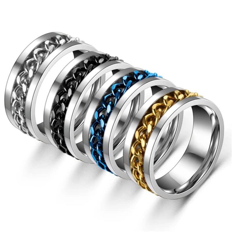 meenaz Rings for Men Combo Boys Boyfriend gents friends girls Blue gold Ring for Boys 4 Dragon Black Stainless Steel finger Rings Stylish Birthday Anniversary Husband Valentine Gifts Fashion 306_18-picture-13