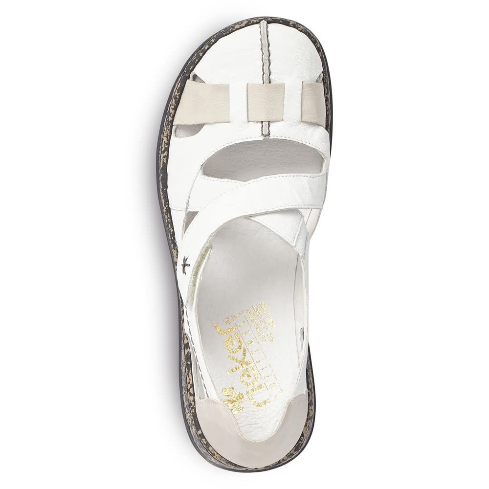 Rieker Damen Bequemschuhe 46367, Frauen Schnürschuhe
