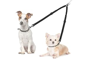 Adjustable Dog Leash, Tangle-Free With 360° Rotation