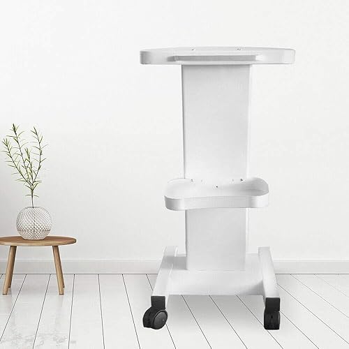 Miniatura 8 de Carrito móvil de salón y spa con bandejas, carrito profesional de belleza rodante con ruedas, organizador esteticista y almacenamiento de