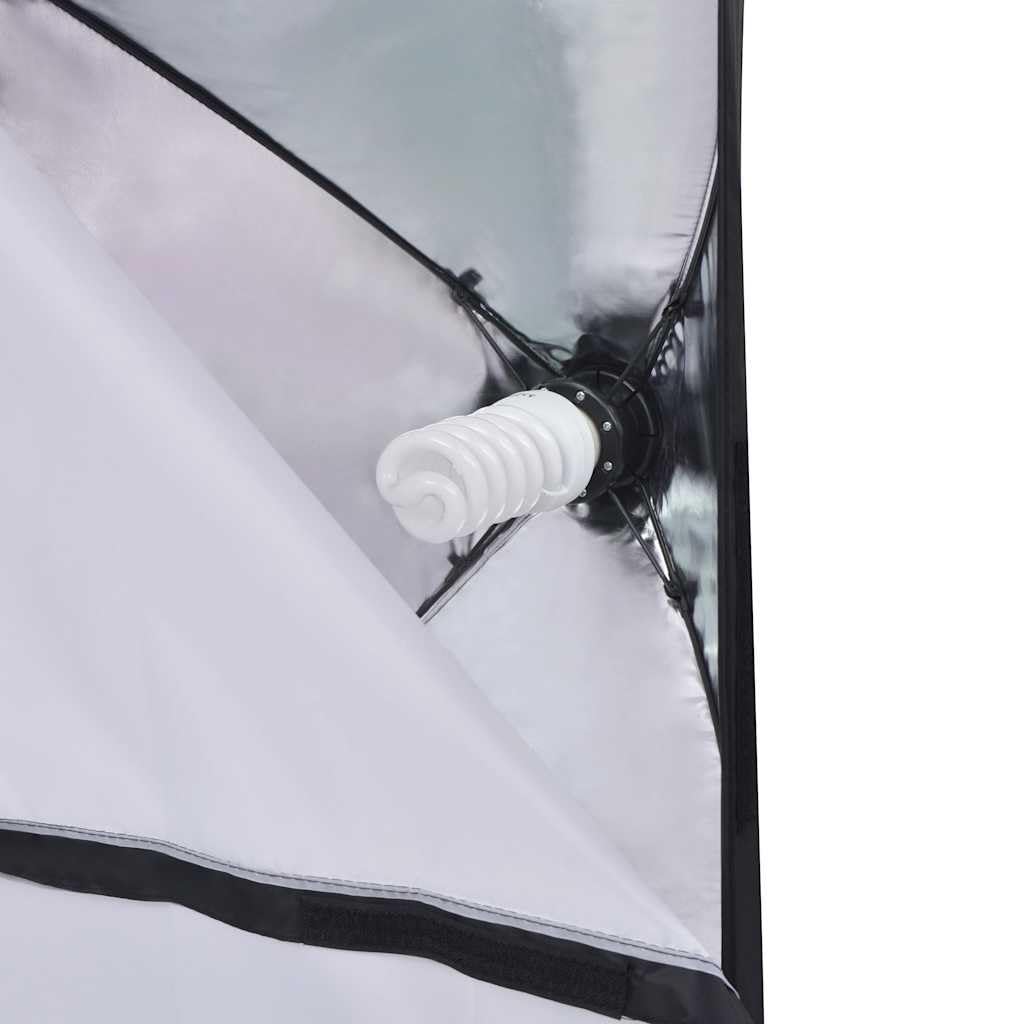 vidaXL Kit de Estudio con 5 telones de Fondo de Colores y 2 softboxes