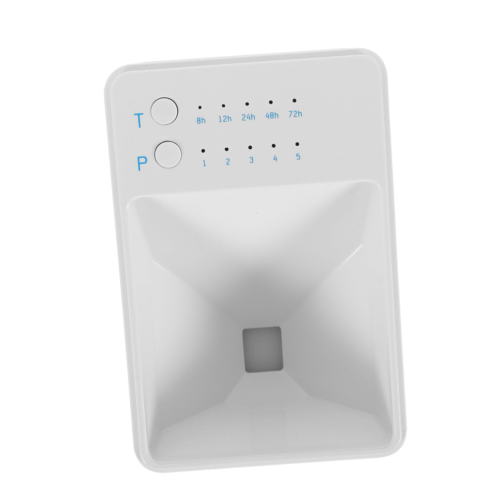 BESPORTBLE 1 Set Automatic Fish Feeder with Small Aquarium Fish Food Dispenser Prevents Food Clogs Silent Operation for Vacation Feeding