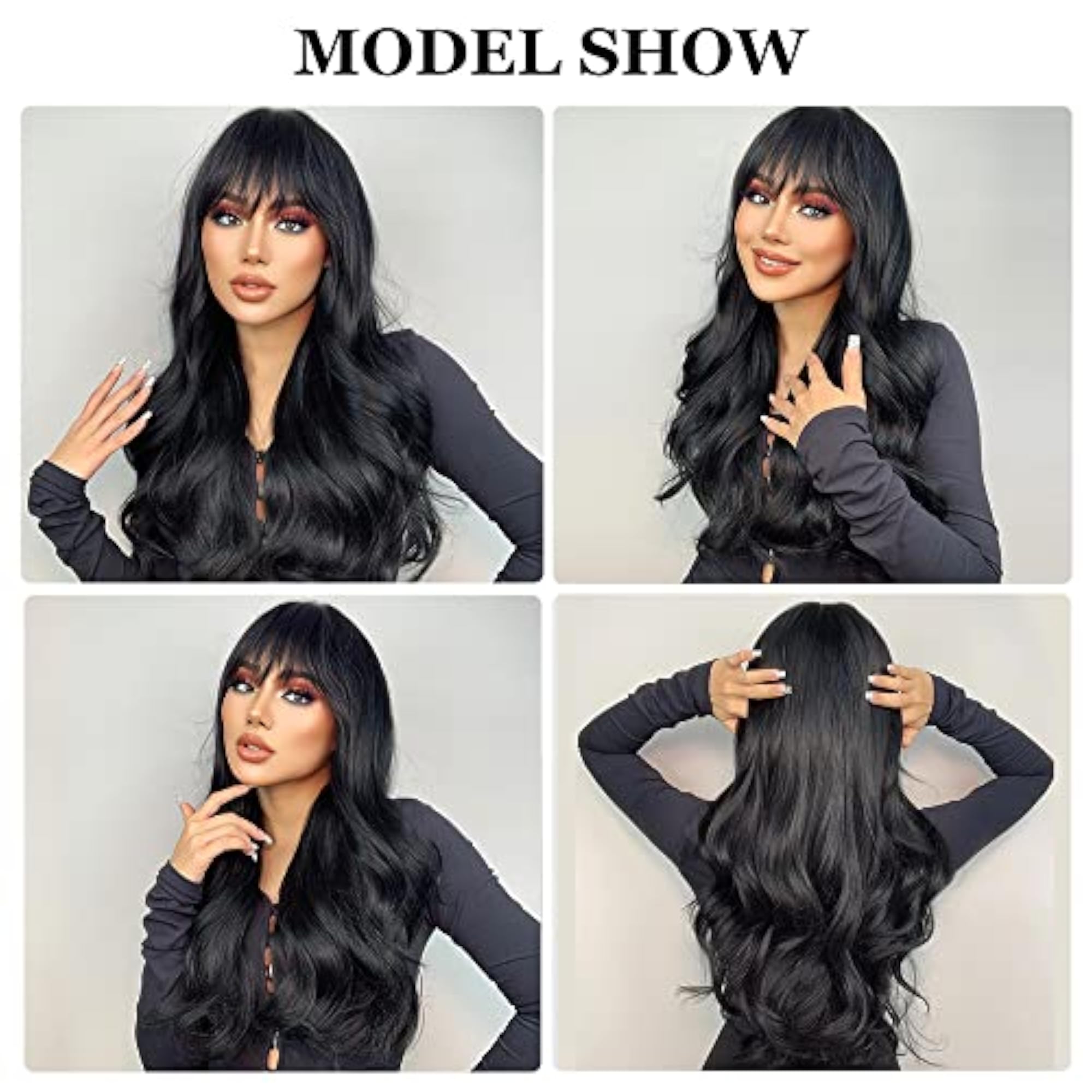 Women's Curly Wavy Synthetic Hair Wig
