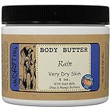 Windrift Hill 4oz Body Butter Moisturizing Lotion For Very Dry Skin (Rain)