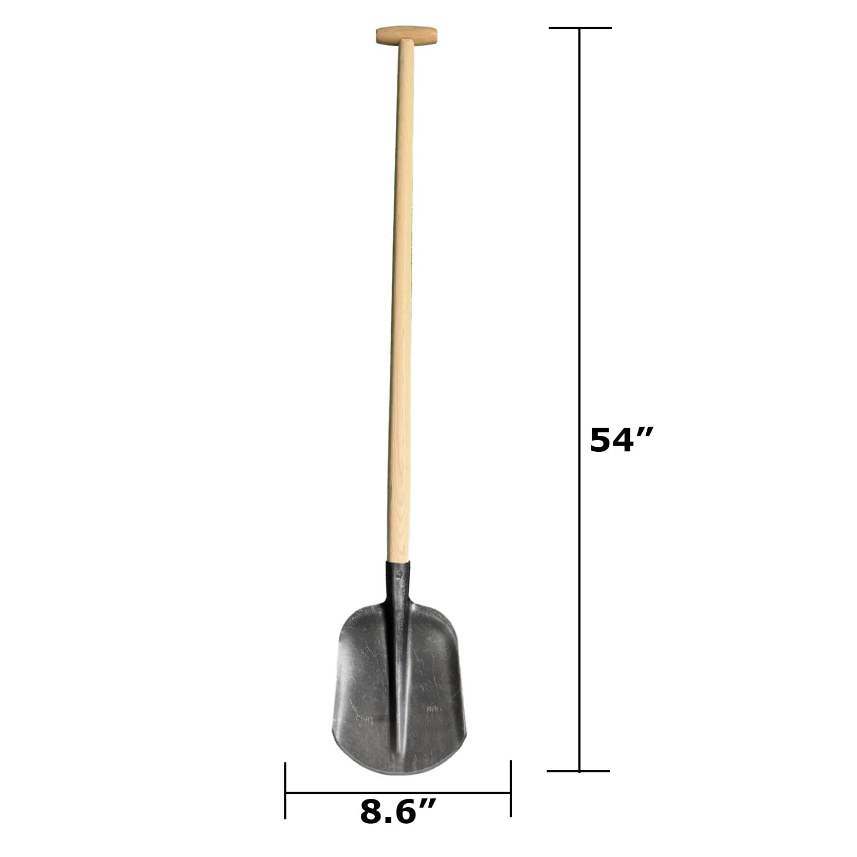 DeWit ErgoDig Border Shovel, T-Handle Garden Tool