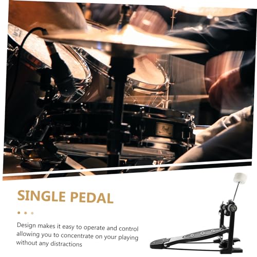 Pedal único de bombo para batería accesorio de reemplazo miniatura 3