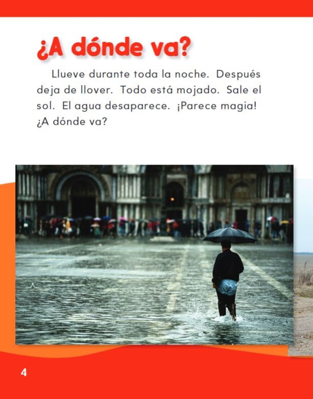 Teacher Created Materials - Science Readers: A Closer Look: La evaporacion (Evaporation) - Grade 2 - Guided Reading Level G (Science: Informational Text) (Spanish Edition) - Image 4