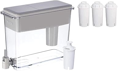 Ultramax Water Dispenser, 18-Cup Capacity with Filters