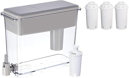 Ultramax Water Dispenser, 18-Cup Capacity with Filters