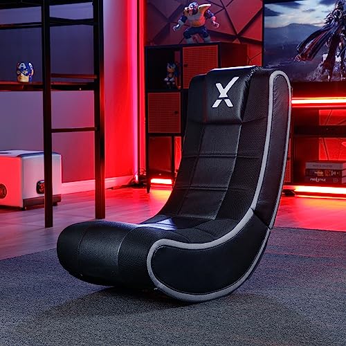 X Rocker Se 2.1 Floor Rocker - Bluetooth Gaming Chair With Immersive Audio With Speakers & Subwoofer - Ergonomic Design - Comfortable Floor Rocker Chair For Gaming & More - Black #TOP5