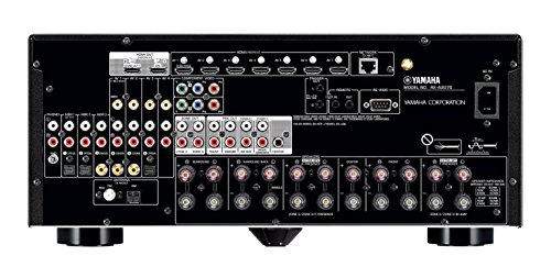 Yamaha AVENTAGE Audio & Video Component Receiver, Black (RX-A2070BL), Works with Alexa