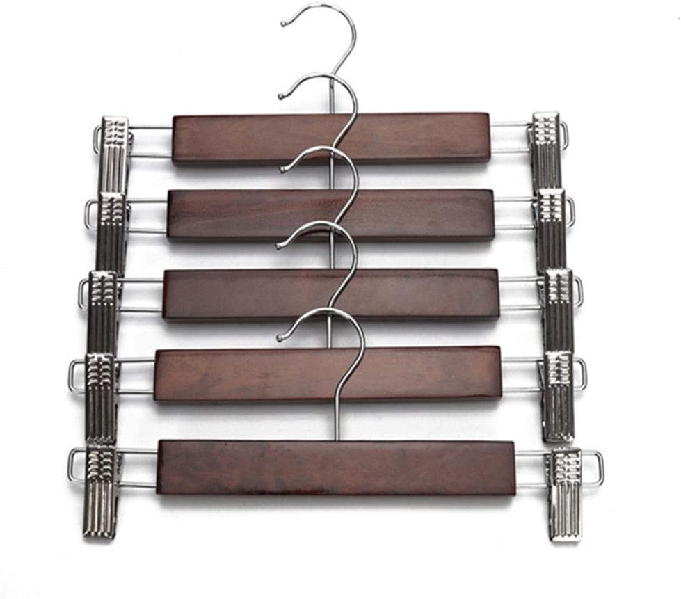 Lot De 50 Cintres En Bois Pour Vêtements Et Pantalons - Rangement Dressing - Neuf