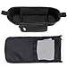 Lucear Baby Stroller Organizer Diaper Bag, Dual Cup Holders, Front Zippered Phone Pouch, Back Big Mesh Diaper Pocket, Best Baby Stroller Accessory Gift