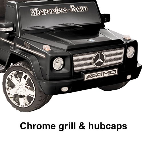 National Products 12V Black Mercedes Benz G-Class Battery Operated Ride-on - Thumbnail 2