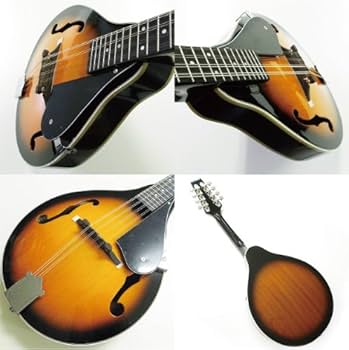 Amazon | ARIA Mandolin AM-20 フラット マンドリン ハードケース付き Amazon | ARIA Mandolin AM-20 フラット マンドリン ハードケース付き