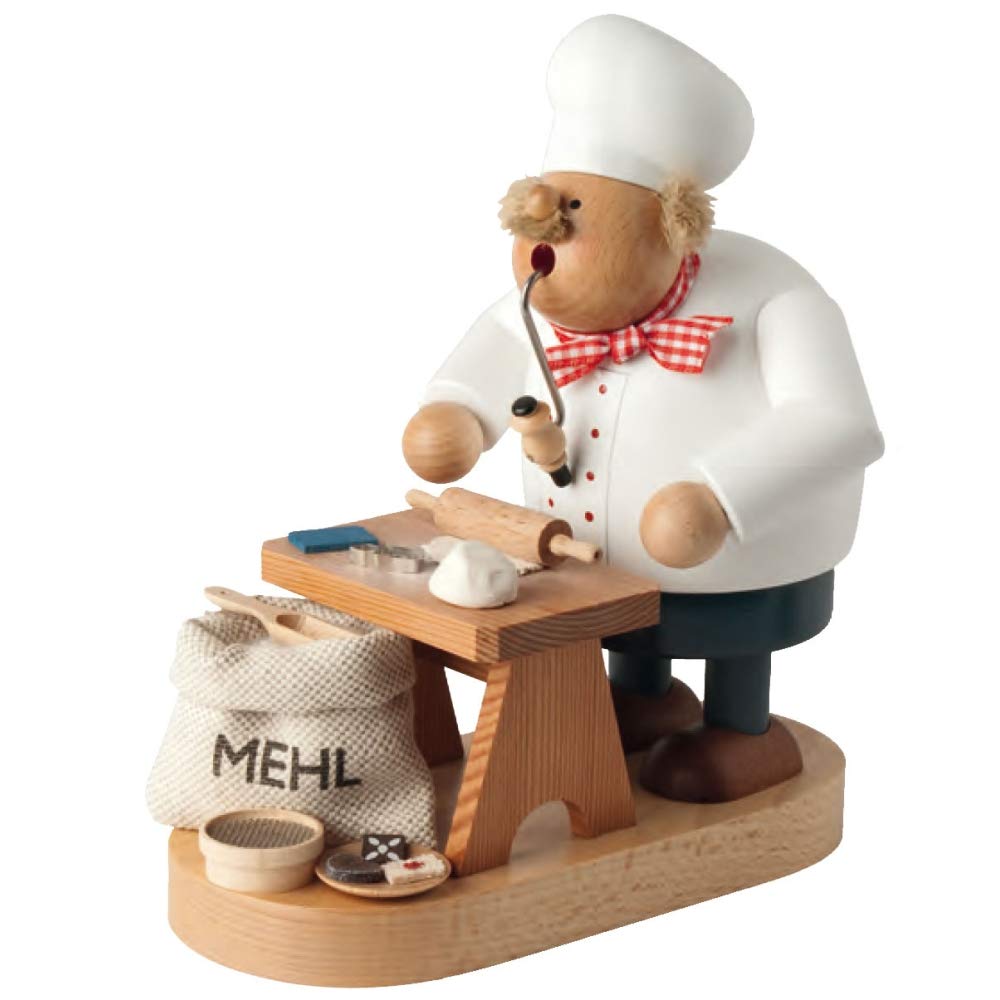 21572 Räuchermännchen Weihnachtsbäcker, 20 cm