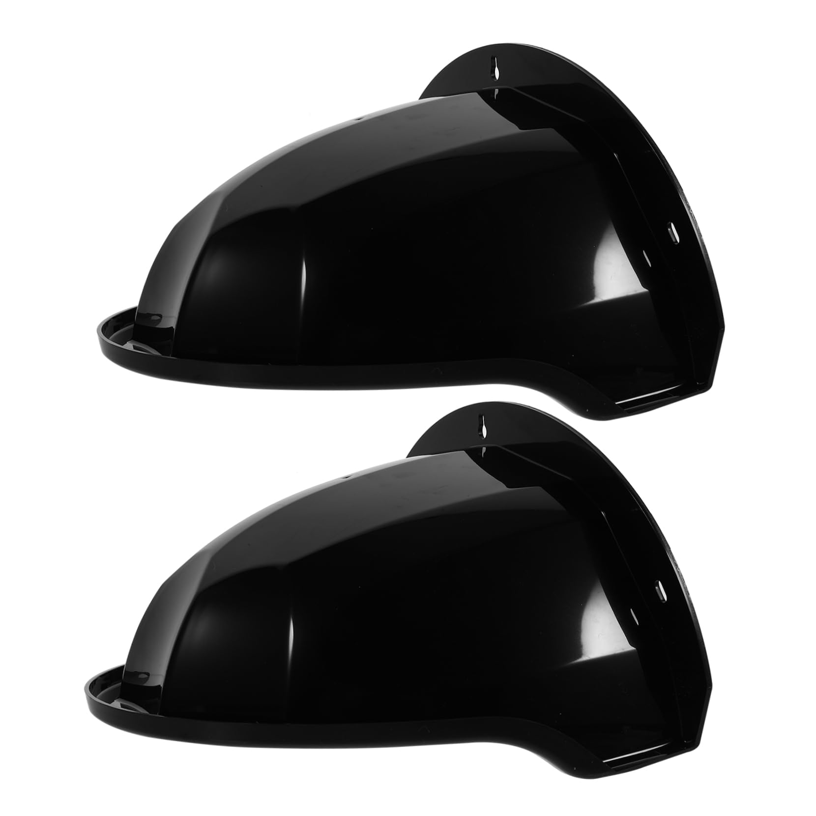 Protector de Cámara para Exteriores Negro Resistente la Intemperie Funda Abs Antilluvia y Polvo para Cámaras de Seguridad en Exterior, Paquete de 2 Unidades