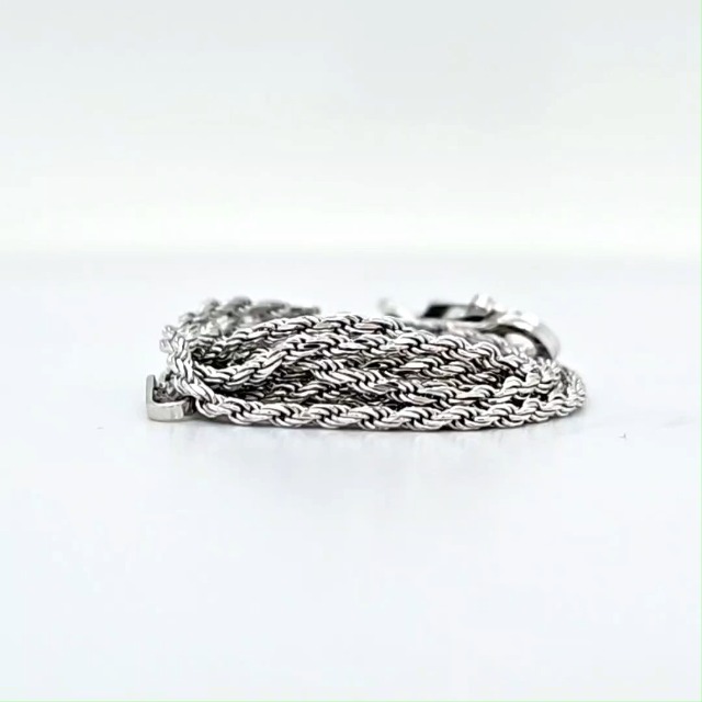NKlaus 60cm Plata 6,5mm Anchorchain 925 Plata Esterlina Chapado En Diamante 99,0g Collar 9295