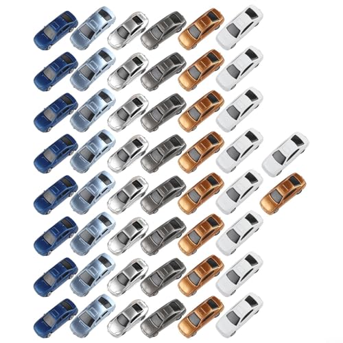 Modellini di auto in plastica in scala 1:100 per modelli