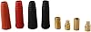 2 Pair DKJ10-25 Welding Cable Connector, 315Amp Quick-Fitting Euro-Style Connector, Metal and Plastic for Welding Tools & Equipment