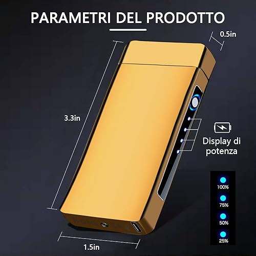 Miniatura 2 de YOZWOO Encendedor de plasma recargable por USB, encendedor eléctrico de llama de alta potencia, encendedor electrónico de arco resistente al viento