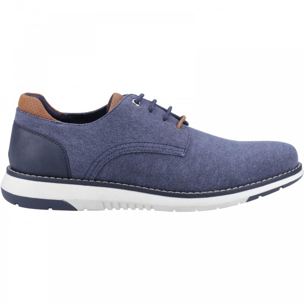 Hush Puppies Bruce Lace Mens Summer, Navy, 6 UK