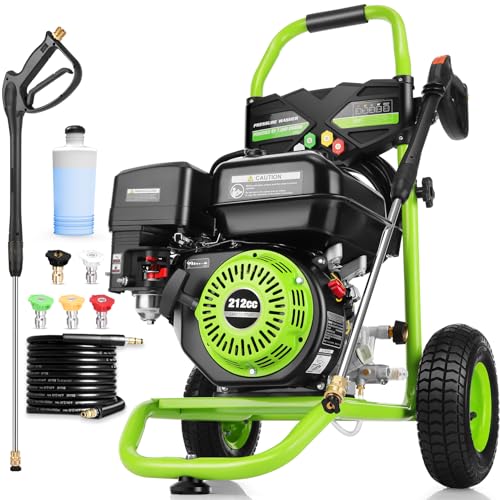 4200PSI Gas Pressure Washer 4.0GPM Gas Power...