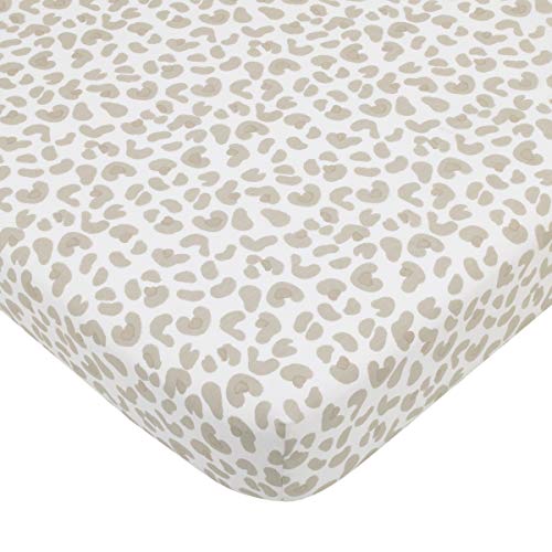 Nojo Jungle Gym 4 Piece Nursery Crib Bedding Set - Grey, Brown And Green Comforter, 100% Cotton Fitted Crib Sheet, Crib Skirt, And Storage #TOP4
