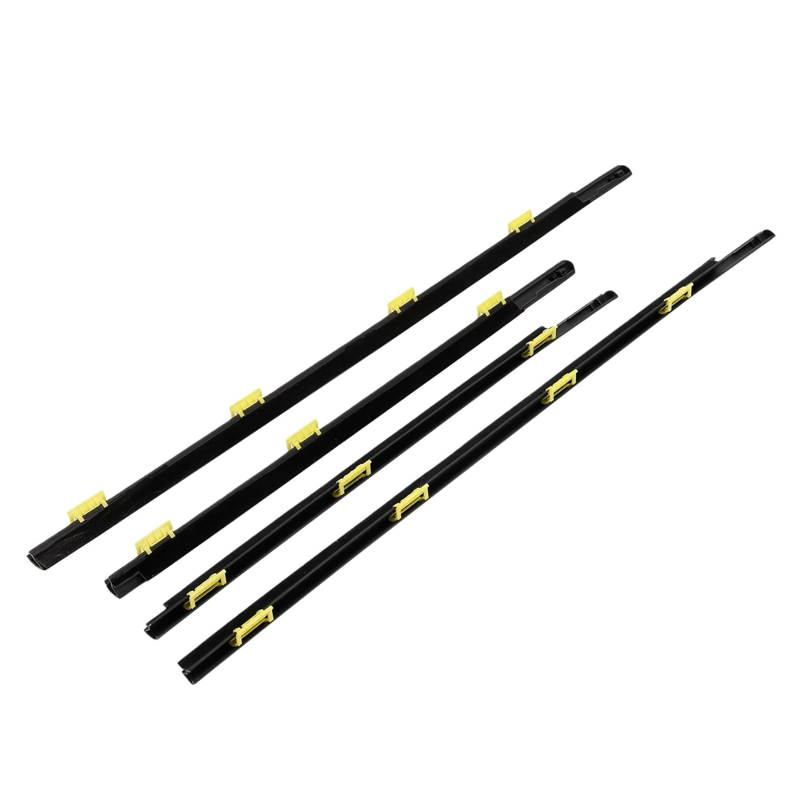 Ylrng One Color 4Pcs Weatherstrip Window Seal Belt 72410-Sca-E01 Weather Strip For Cr-V For Crv 2002-2006 Outer Window Glass Seal Belt